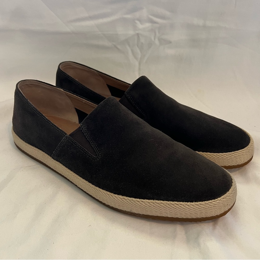 Vince Gray Suede Slip-on shoes Size 11